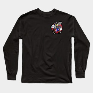 Game Knight Toon Pocket - Full Color Long Sleeve T-Shirt